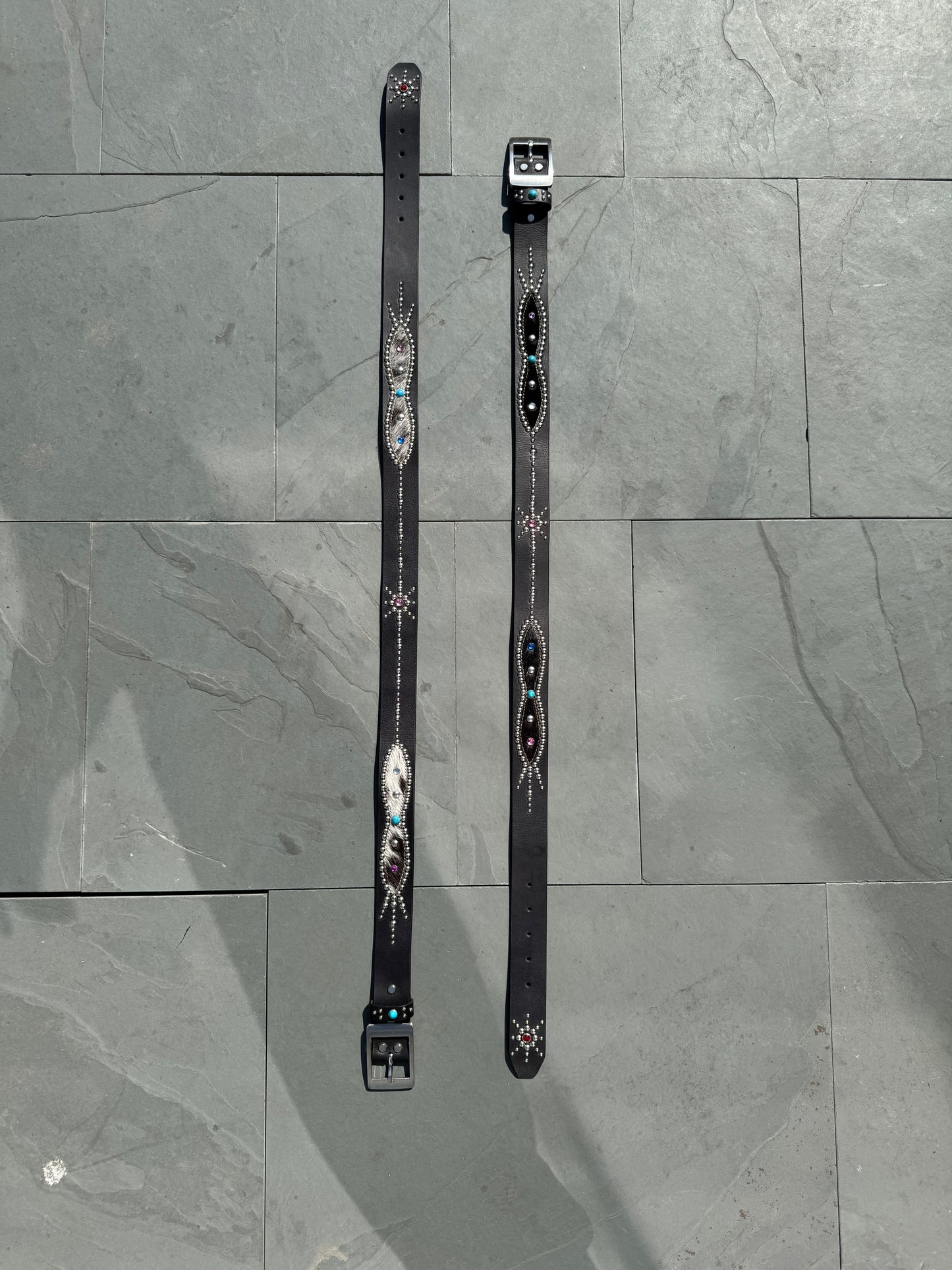 STUDDED BELT BLACK
